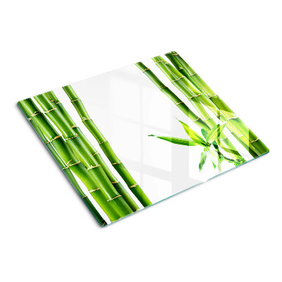 Planche à découper verre Bambou dans des tons de vert