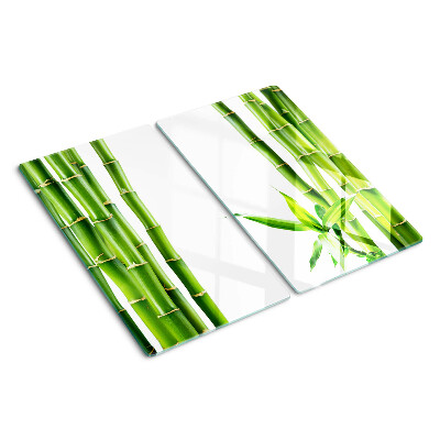 Planche à découper verre Bambou dans des tons de vert