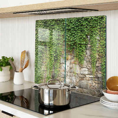 Planche à découper en verre Mur végétalisé avec de la mousse