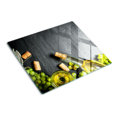 Planche à découper verre Vin et raisins