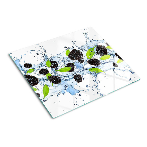 Planche à découper verre Fruits dans l'eau