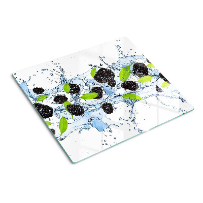 Planche à découper verre Fruits dans l'eau