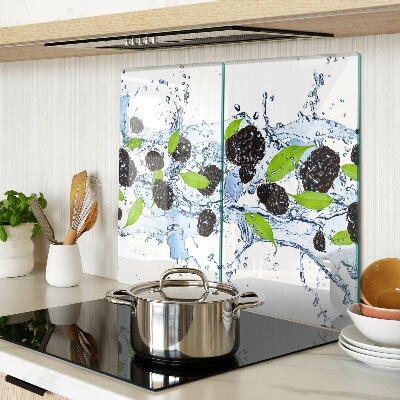 Planche à découper verre Fruits dans l'eau