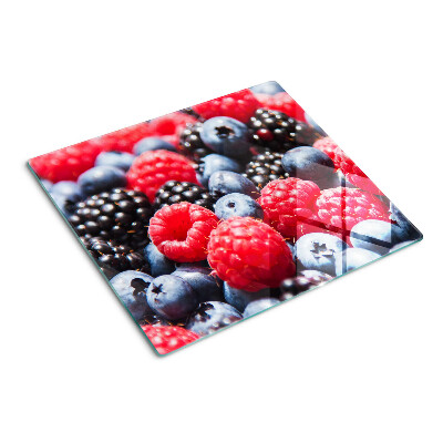 Planche à découper verre Fruits des bois