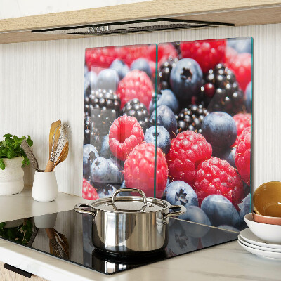 Planche à découper verre Fruits des bois