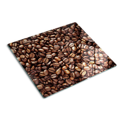 Planche à découper en verre Café en grains