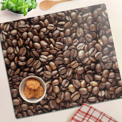 Planche à découper en verre Café en grains