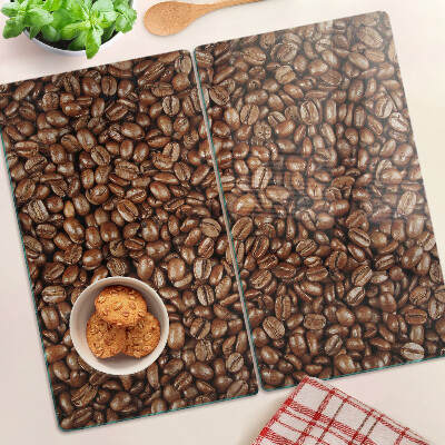 Planche à découper en verre Café en grains