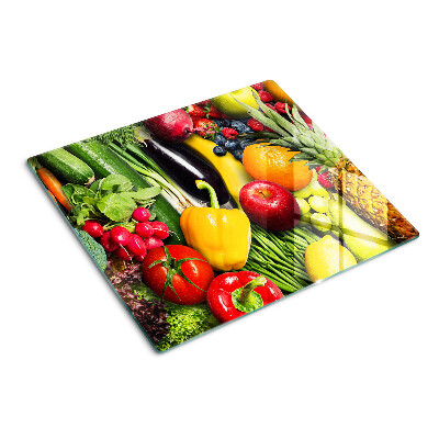 Planche à découper verre Fruits et légumes