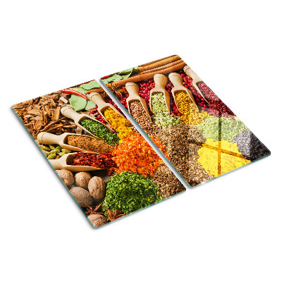 Planche à découper verre Épices et herbes