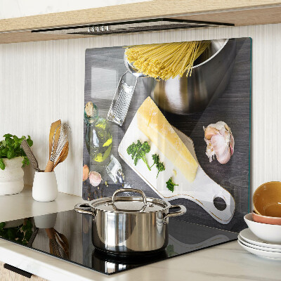 Planche à découper en verre Accessoires et ingrédients de cuisine