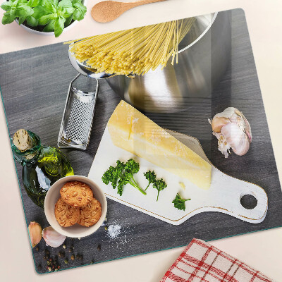 Planche à découper en verre Accessoires et ingrédients de cuisine
