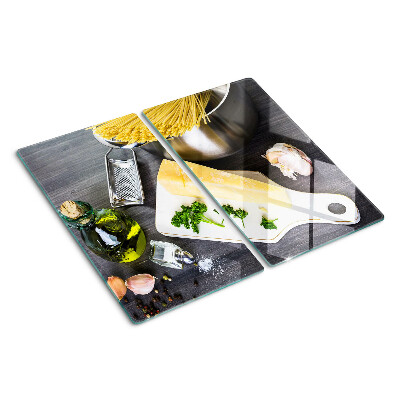 Planche à découper en verre Accessoires et ingrédients de cuisine