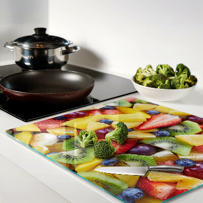 Planche à découper verre Salade de fruits