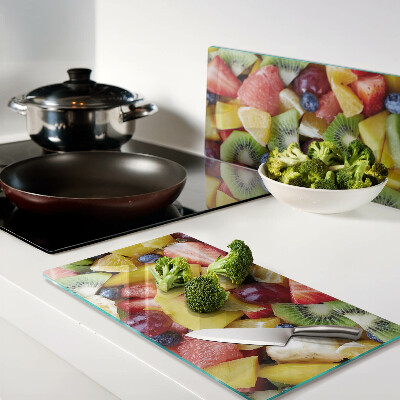 Planche à découper verre Salade de fruits