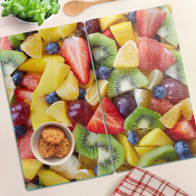 Planche à découper verre Salade de fruits