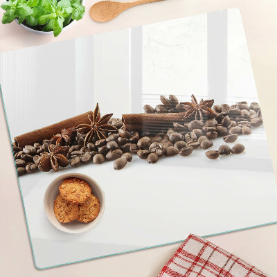Planche à découper verre Café et épices