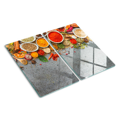 Planche à découper verre Épices et herbes