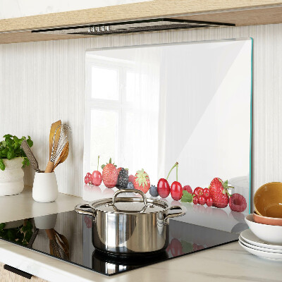 Planche à découper en verre Fruits des bois