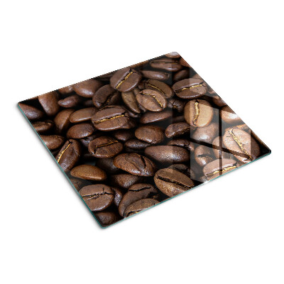 Planche à découper en verre Café en grains