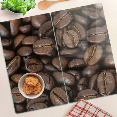 Planche à découper en verre Café en grains