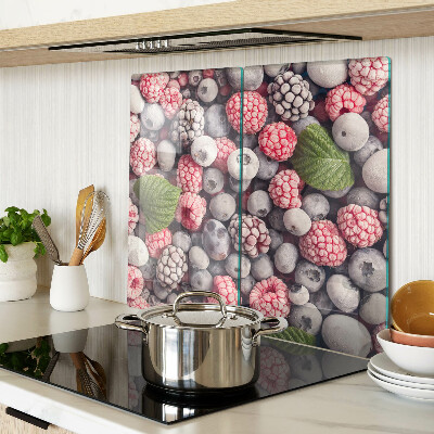 Planche à découper verre Fruits des bois