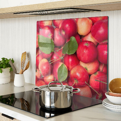 Planche à découper verre Pommes de différentes nuances
