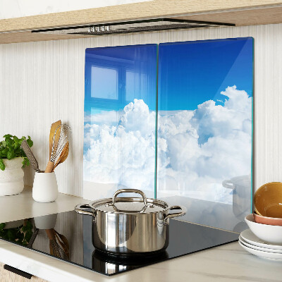 Planche à découper verre Ciel avec des nuages