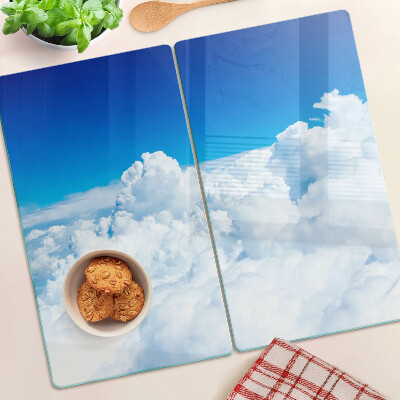 Planche à découper verre Ciel avec des nuages