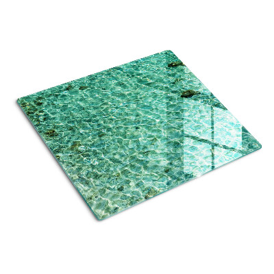 Planche à découper verre Motif de l'eau de la piscine