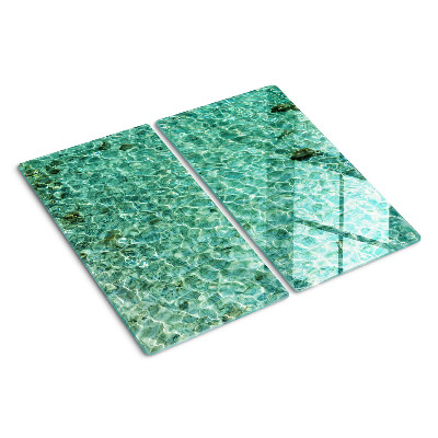 Planche à découper verre Motif de l'eau de la piscine