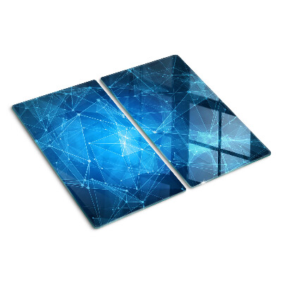 Planche à découper en verre Motif géométrique abstrait