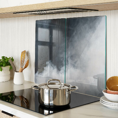 Planche à découper en verre Brouillard et fenêtres