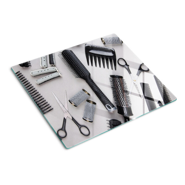 Planche à découper en verre Accessoires de coiffure