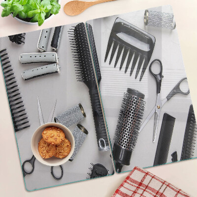 Planche à découper en verre Accessoires de coiffure