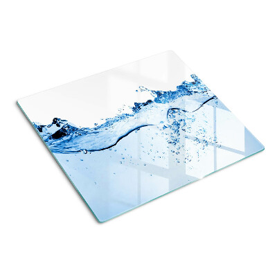 Planche à découper en verre Thème de l'eau