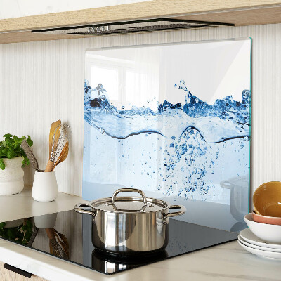Planche à découper en verre Thème de l'eau