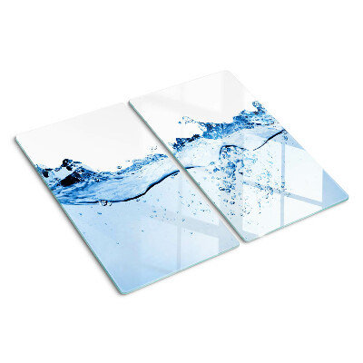 Planche à découper en verre Thème de l'eau