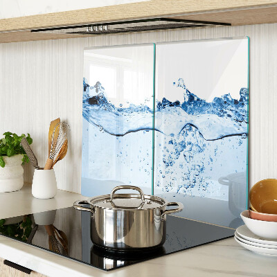 Planche à découper en verre Thème de l'eau