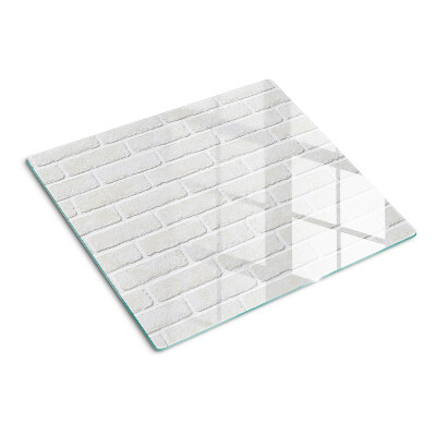 Planche à découper en verre Mur de briques