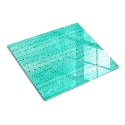 Planche à découper verre Planchers turquoise