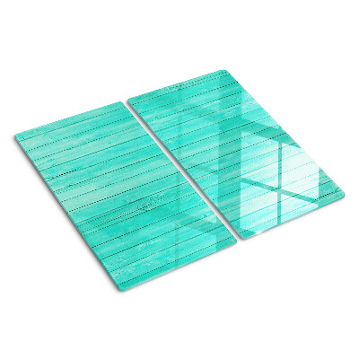 Planche à découper verre Planchers turquoise