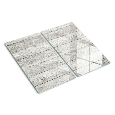Planche à découper verre Planche de bois dans les tons de gris