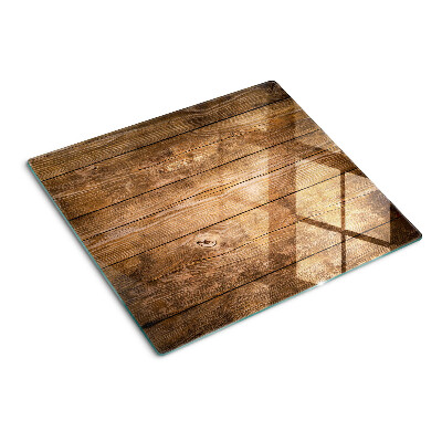 Planche à découper en verre Planche en bois avec fenêtre