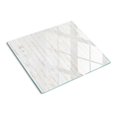 Planche à découper en verre planches de bois blanches