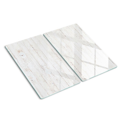 Planche à découper en verre planches de bois blanches
