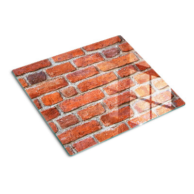 Planche à découper verre Mur de briques