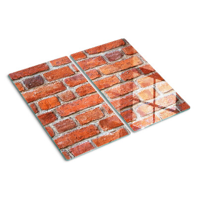 Planche à découper verre Mur de briques