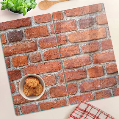 Planche à découper verre Mur de briques