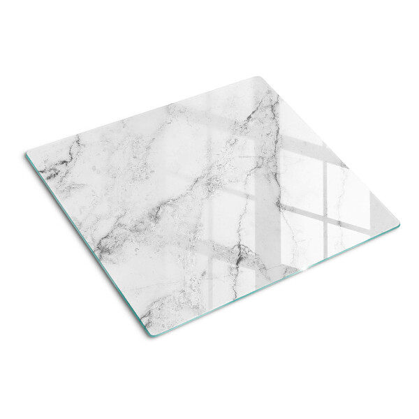 Planche à découper verre Motif en marbre